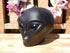 Black Obsidian Crystal Carved Stone Alien 4.1&quot;,Obsidian Carved Crystal Alien, Matte Obsidian Alien w/ Polished Obsidian Eyes, Black Obsidian