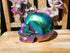 Aura Quartz Crystal Skull, Rainbow Aura Quartz Crystal Skull, Titanium Quartz Crystal Skull, Rainbow Quartz