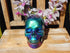 Aura Quartz Crystal Skull, Rainbow Aura Quartz Crystal Skull, Titanium Quartz Crystal Skull, Rainbow Quartz