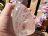 Clear Quartz Crystal Free Form Display, Crystal Quartz Polished Stone, Polished Crystal Quartz Freeform, Crystal Quartz