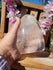 Clear Quartz Crystal Free Form Display, Crystal Quartz Polished Stone, Polished Crystal Quartz Freeform, Crystal Quartz