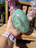 Amazonite Crystal Free Form Display, Crystal Amazonite Polished Stone, Polished Crystal Amazonite Freeform, Crystal Amazonite Polished