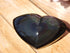 Rainbow Obsidian Heart Stone, Obsidian Rainbow Heart, Rainbow Heart Stone