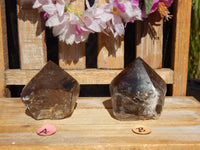 Smoky Quartz Crystal Polished Point Towers, Crystal Smoky Quartz, Point Quartz Smoky, Smoky Crystal Quartz