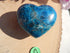 Apatite Crystal Heart Polished Heart Stone Puffy Heart