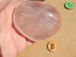 Rose Quartz Crystal Heart Polished Heart Stone Puffy Heart, Rose Quartz Heart, Rose Quartz Heart Crystal