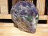 Chevron Amethyst Crystal Carved Stone Alien 4&quot;, Amethyst Chevron Crystal Carved Alien, Chevron Amethyst Star Child, Crystal Amethyst Chevron