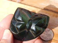 Rainbow Obsidian Butterfly Stone, Obsidian Rainbow Butterfly, Rainbow Butterfly Stone