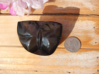 Rainbow Obsidian Butterfly Stone, Obsidian Rainbow Butterfly, Rainbow Butterfly Stone