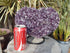 Amethyst Crystal Cluster Heart Geode W/Stand, Amethyst Heart Crystal, Heart Crystal Amethyst, Crystal Heart Geode