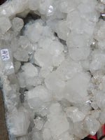 Zeolite Crystal Cluster Cut Base, Crystal Zeolite Cut Base, Zeolite Cluster, Raw Natural Zeolite Crystal Cut Base