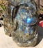 RARE**Labradorite 4 Skull Free Form Display, Polished Labradorite 4 Skull Crystal Free Form, 4 Skull Labradorite Free Form Crystal