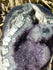 Amethyst Crystal Cluster Display with Stand, Crystal Amethyst Display Cluster, Cluster Amethyst Crystal Display, Amethyst Crystal
