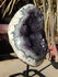 Amethyst Crystal Cluster Display with Stand, Crystal Amethyst Display Cluster, Cluster Amethyst Crystal Display, Amethyst Crystal