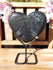 Petrified Wood Heart on stand, Heart Petrified Wood, Petrified Heart Wood, Heart Wood Petrified, Wood Heart Petrified