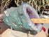 Amethyst Crystal Cluster Geode, Crystal Amethyst Cluster Geode Display, Geode Amethyst Crystal Cluster