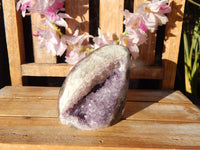 Amethyst Crystal Cluster Display Cut Base, Crystal Amethyst Cluster, Cluster Amethyst Crystal Display