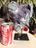 Amethyst Crystal Cluster Display with Stand, Crystal Amethyst Display Cluster, Cluster Amethyst Crystal Display, Amethyst Crystal