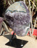 Amethyst Crystal Cluster Display with Stand, Crystal Amethyst Display Cluster, Cluster Amethyst Crystal Display, Amethyst Crystal
