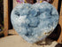 Celestite Crystal Heart, Celestite Heart Cluster Crystal, Crystal Celestite Heart, Celestite Heart Crystal, Heart Celstite