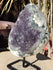 Amethyst Crystal Cluster Display with Stand, Crystal Amethyst Display Cluster, Cluster Amethyst Crystal Display, Amethyst Crystal