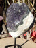 Amethyst Crystal Cluster Display with Stand, Crystal Amethyst Display Cluster, Cluster Amethyst Crystal Display, Amethyst Crystal