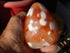 Carnelian Crystal Polished Free Form Display, Crystal Carnelian Polished Stone, Polished Carnelian Crystal Free Form