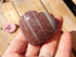 Shiva Lingam Crystal Heart, Polished Heart Stone Puffy Heart, Shiva Lingam Heart, Shiva Ligam Heart Crystal, Crystal Shiva Lingam Heart