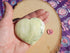 Yellow Jade Crystal Heart Polished Heart Stone Puffy Heart, Yellow Jade Crystal Heart, Crystal Yellow Jade, Yellow Jade Stone Heart