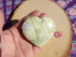 Yellow Jade Crystal Heart Polished Heart Stone Puffy Heart, Yellow Jade Crystal Heart, Crystal Yellow Jade, Yellow Jade Stone Heart