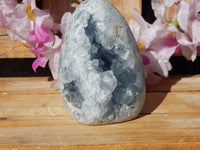 Celestite Crystal Cluster Cut Base, Crystal Celestite Cluster, Celestite Cluster Crystal, Crystal Celestite, Celestite Crystal cut base