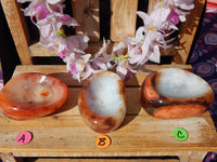 Carnelian Crystal Polished Bowl, Carnelian Bowl Crystal, Crystal Carnelian Bowl, Crystal Bowl, Carnelian Crystal Bowl