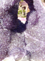 Amethyst Crystal Cluster Display Cut Base, Crystal Amethyst Cluster, Cluster Amethyst Crystal Display, Crystal Cluster Amethyst Display