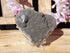 Rare** Gray Amethyst Crystal Cluster Heart Druzy Geode, Amethyst Heart Crystal, Heart Druzy Crystal Amethyst, Crystal Druzy Heart Geode