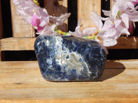 Sodalite Crystal Polished Free Form, Crystal Sodalite Free Form, Free Form Sodalite Crystal, Sodalite Free Form Stone