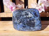Sodalite Crystal Polished Free Form, Crystal Sodalite Free Form, Free Form Sodalite Crystal, Sodalite Free Form Stone