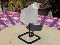 Clear Crystal Quartz Point Cluster on stand, Crystal Point Cluster, Quartz Crystal Point, Clear Quartz Crystal Point Cluster, Crystal Quartz