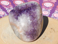 Amethyst Crystal Cluster Display Cut Base, Crystal Amethyst Cluster, Cluster Amethyst Crystal Display, Crystal Cluster Amethyst Display