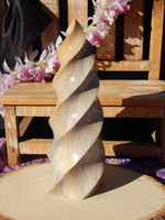 Polychrome Jasper Crystal Swirl Polished Free Form Display, Polychrome Free Form Crystal, Polychrome Jasper Display