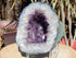 Amethyst Crystal Cluster Geode, Crystal Amethyst Cluster Geode Display, Geode Amethyst Crystal Cluster