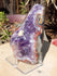 Amethyst Crystal Cluster Geode, Crystal Amethyst Cluster Geode Display, Geode Amethyst Crystal Cluster