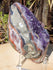 Amethyst Crystal Cluster Geode, Crystal Amethyst Cluster Geode Display, Geode Amethyst Crystal Cluster