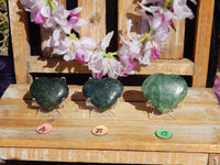 Nephrite Jade Crystal Heart Polished Heart Stone Puffy Heart, Nephrite Jade Crystal Heart, Crystal Nephrite Jade, Nephrite Jade Stone Heart