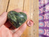 Nephrite Jade Crystal Heart Polished Heart Stone Puffy Heart, Nephrite Jade Crystal Heart, Crystal Nephrite Jade, Nephrite Jade Stone Heart