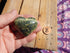 Nephrite Jade Crystal Heart Polished Heart Stone Puffy Heart, Nephrite Jade Crystal Heart, Crystal Nephrite Jade, Nephrite Jade Stone Heart
