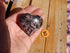 Rhodonite Crystal Heart Polished Heart Stone Puffy Heart, Rhodonite Crystal Heart, Crystal Rhodonite Heart, Rhodonite Stone Heart