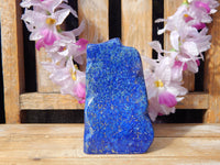 Lapis Lazuli Polished Freeform Stone Slab, Polished Lapis Lazuli Stone Free Form, Lapis Lazuli Free Form Stone, Polished Lapis Lazuli Form