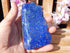 Lapis Lazuli Polished Freeform Stone Slab, Polished Lapis Lazuli Stone Free Form, Lapis Lazuli Free Form Stone, Polished Lapis Lazuli Form