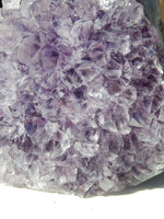 Amethyst Crystal Cluster Display Cut Base, Crystal Amethyst Cluster, Cluster Amethyst Crystal Display, Crystal Cluster Amethyst Display