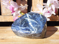 Sodalite Crystal Polished Free Form, Crystal Sodalite Free Form, Free Form Sodalite Crystal, Sodalite Free Form Stone